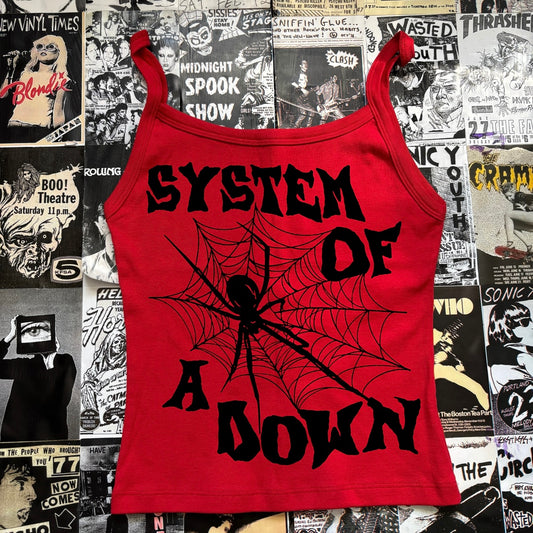 System of a Down red baby tank