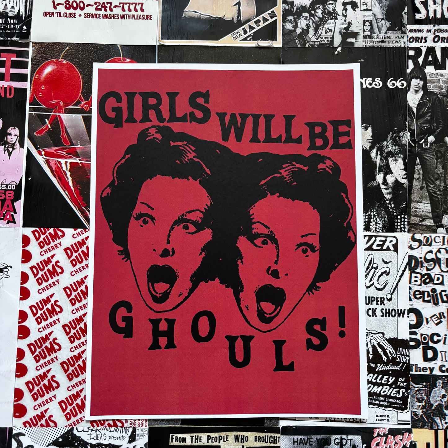 Girls ghouls poster