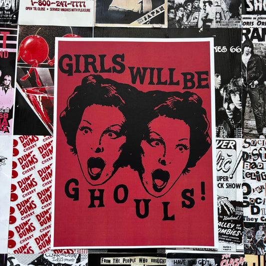Girls ghouls poster