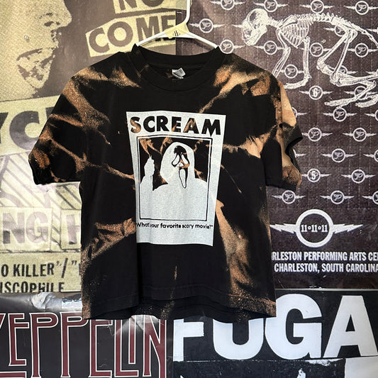 Scream acid wash tee MED