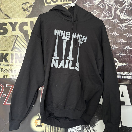 Nine inch nails black hoodie LAR