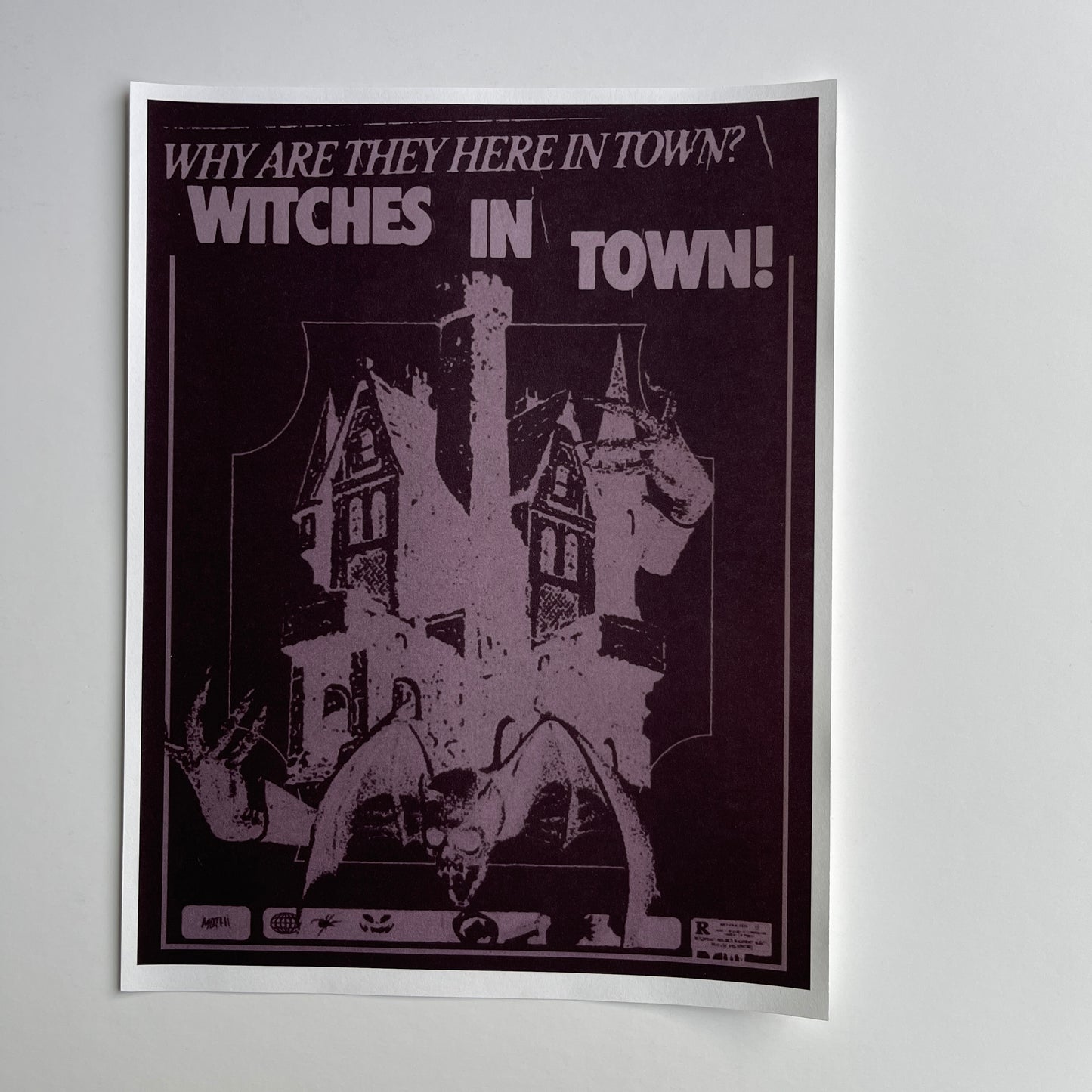 Witches in town poster