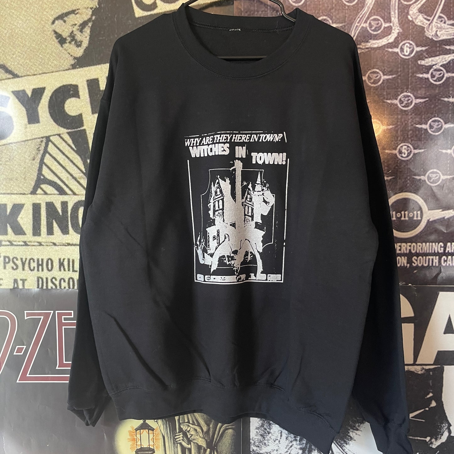 Witches black sweatshirt LAR/XL