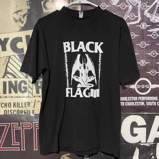 Black flag black full size tee