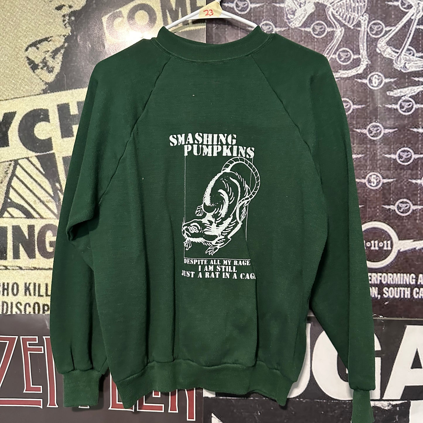 23 smashing pumpkins sweatshirt LAR/XLAR