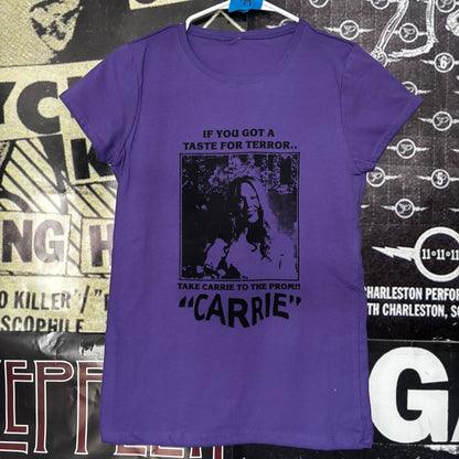 Carrie purple babydoll tee SM/MED