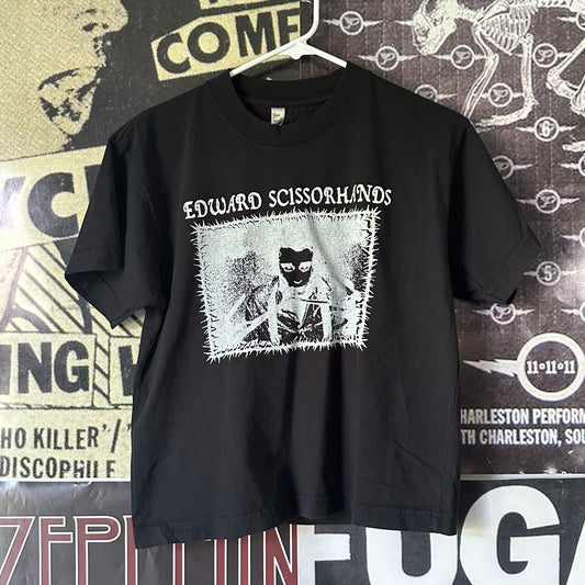 Edward Scissorhands black boxy tee