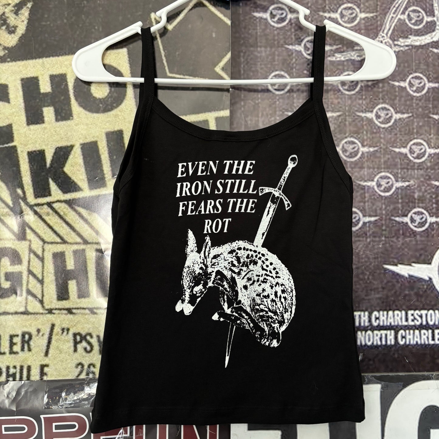 Ethel black baby tank