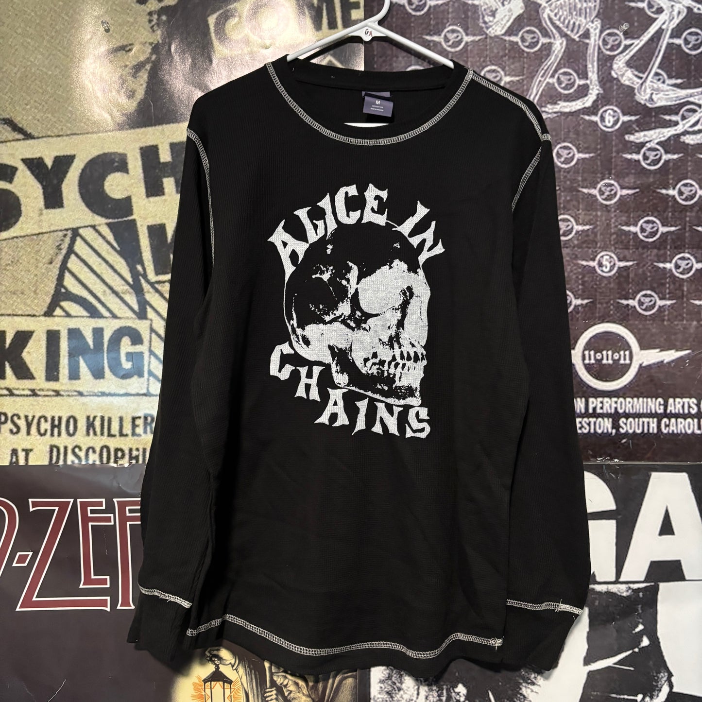 Alice in chains b&w contrast thermal