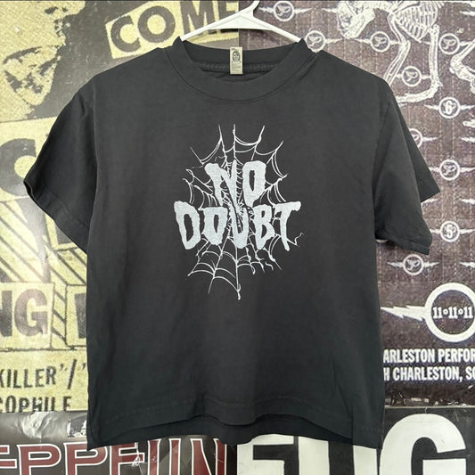 No doubt black boxy tee