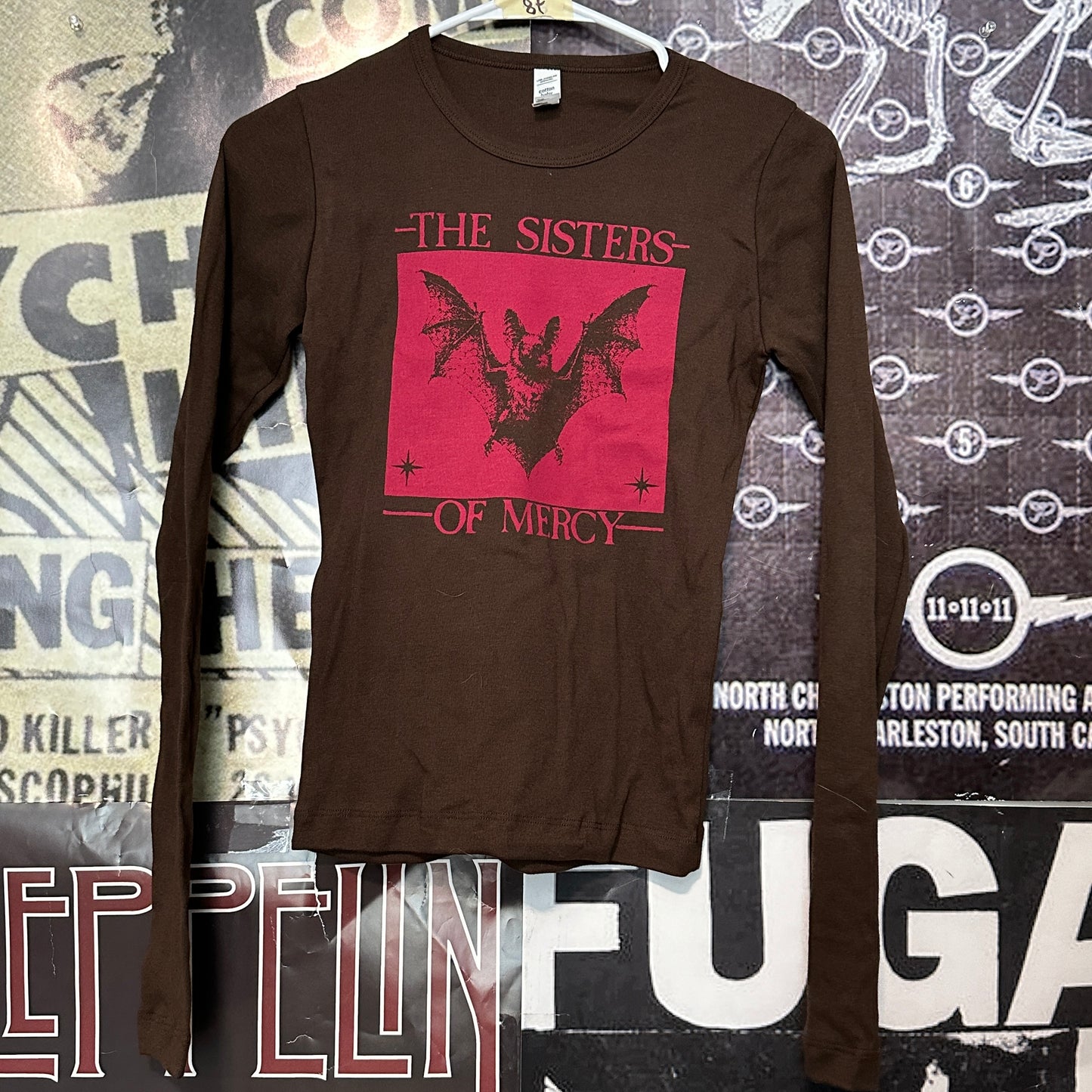 Sisters of mercy brown/red baby long sleeve