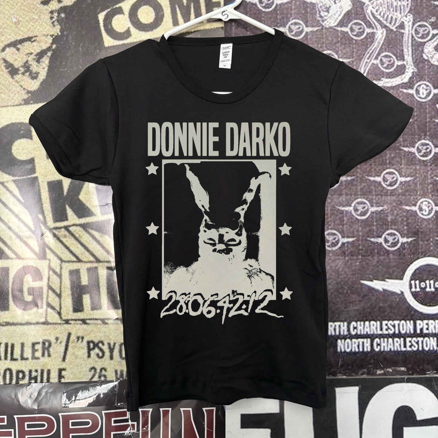 Donnie black long baby tee