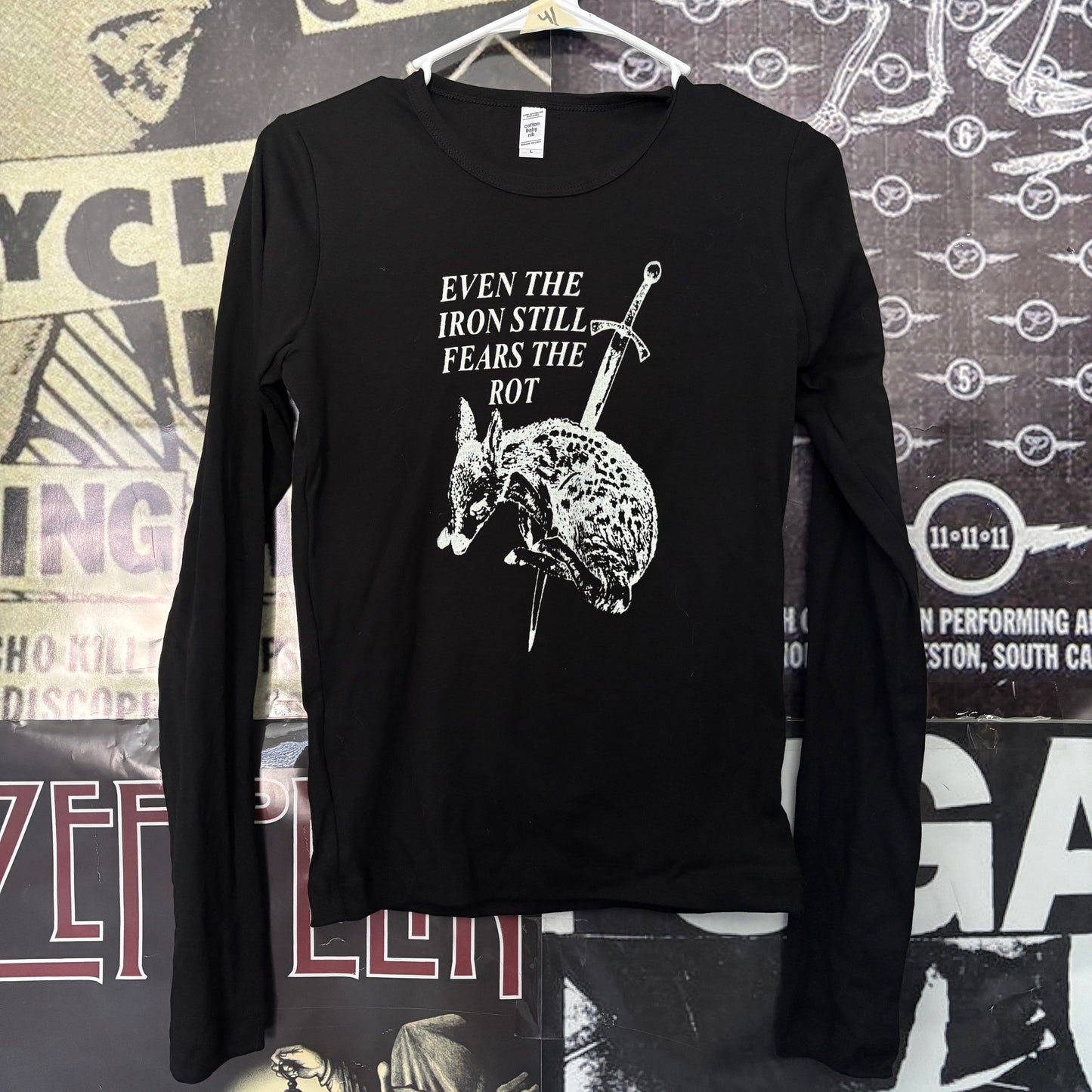 Ethel black baby long sleeve
