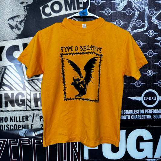 Type o negative yellow slim t-shirt