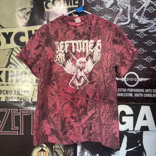 Def owl pink camo t-shirt
