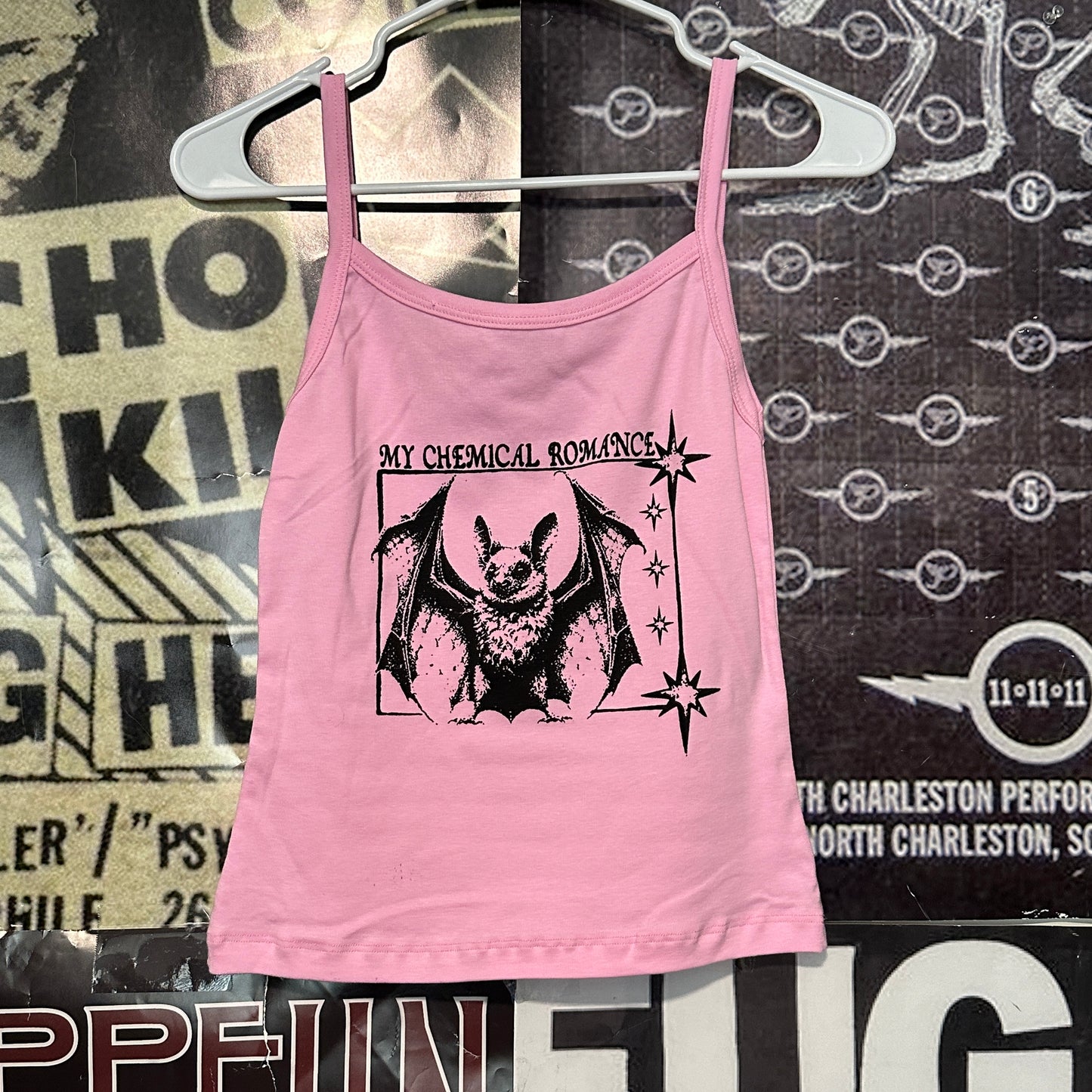 My chemical romance pink baby tank