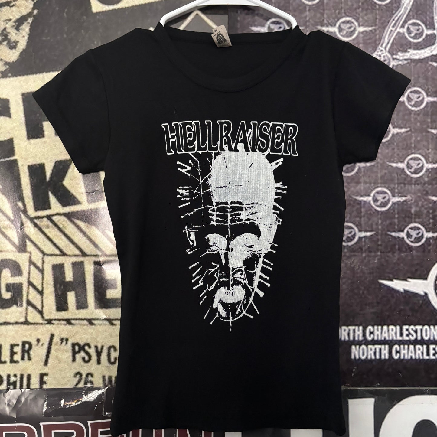 Hellraiser b&w babydoll tee