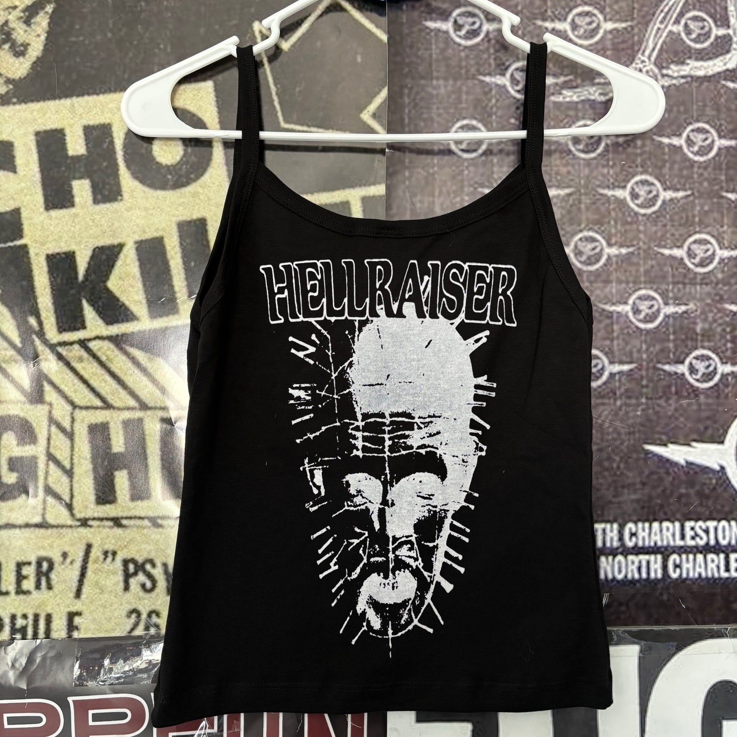 Hellraiser black baby tank