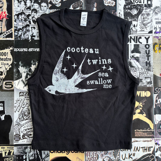 Cocteau twins black tank SM