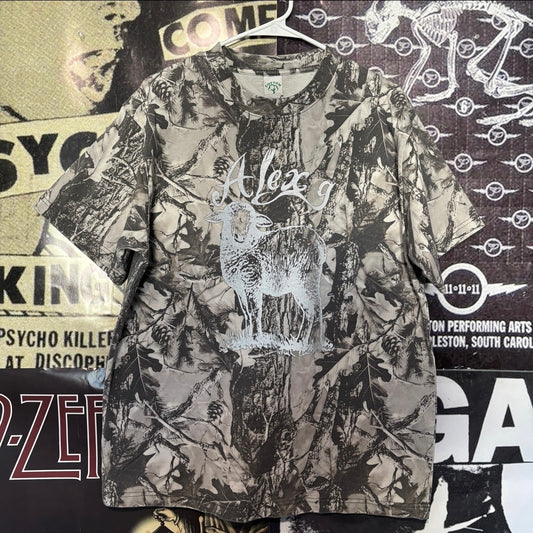 Alex g grey camo t-shirt