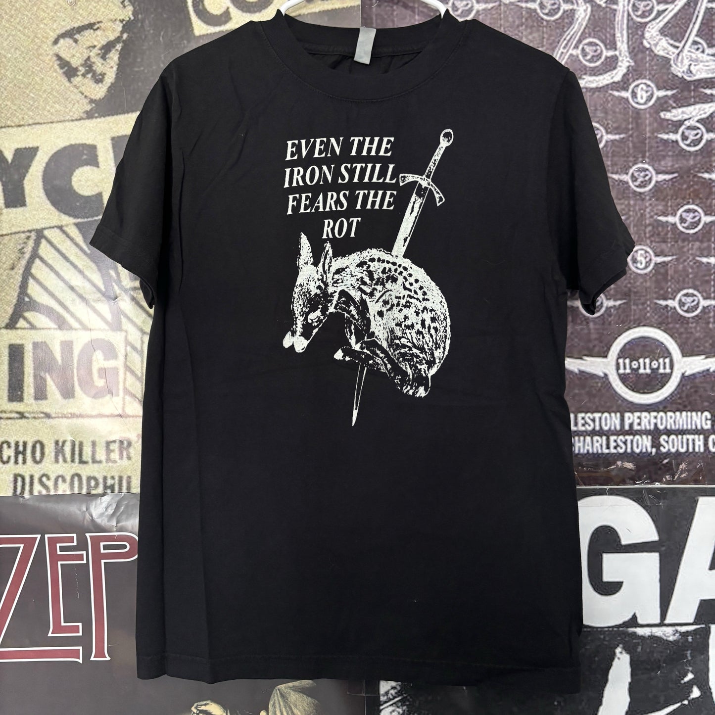 Ethel black full size tee