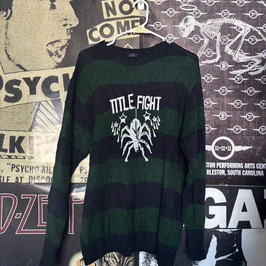 27 title fight sweater LAR/XL