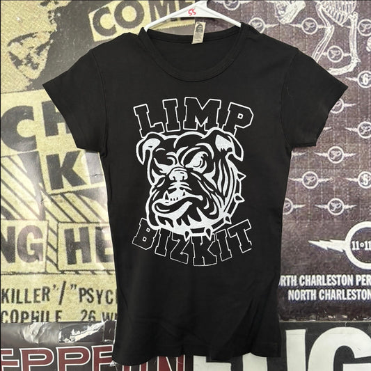 Limp bizkit b&w babydoll tee