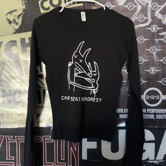 Car seat headrest black baby long sleeve
