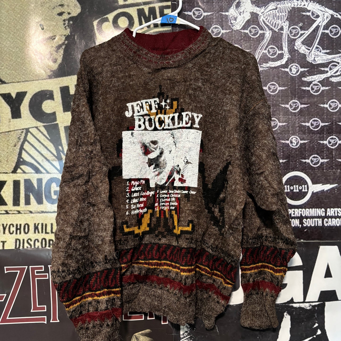 10 Jeff buckley sweater XL/XXL