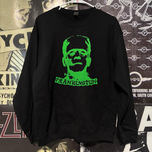 Frankenstein black/green sweatshirt