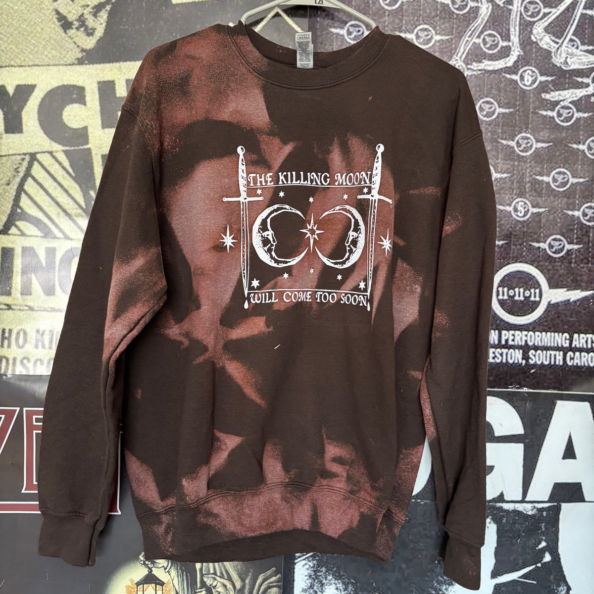 Killing moon bleach sweatshirt SM/MED