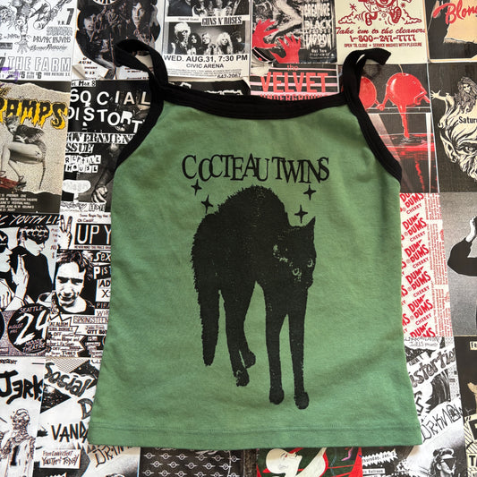 COCTEAU black/green tank