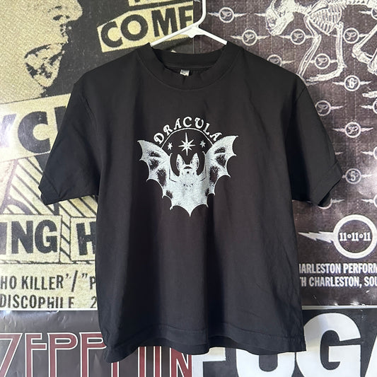 Dracula black boxy tee