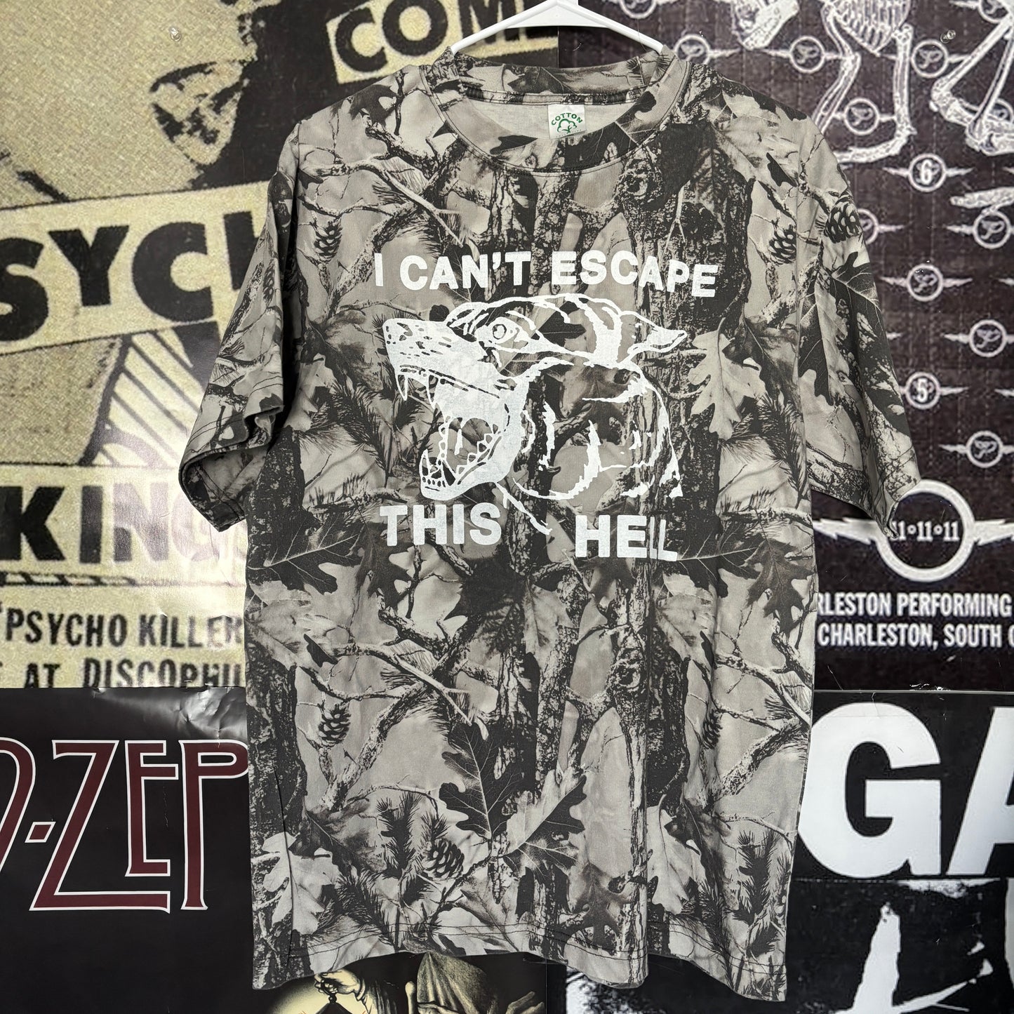 Three days grace grey camo t-shirt