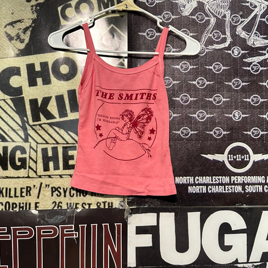 The smiths pink/red tank SM/MED