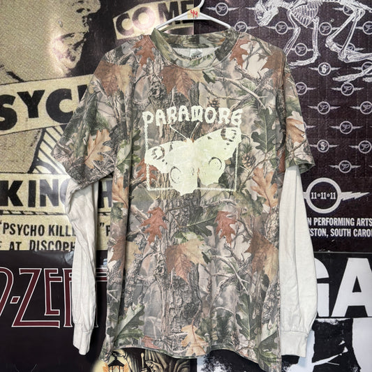 Paramore camo/white long sleeve (PREORDER)