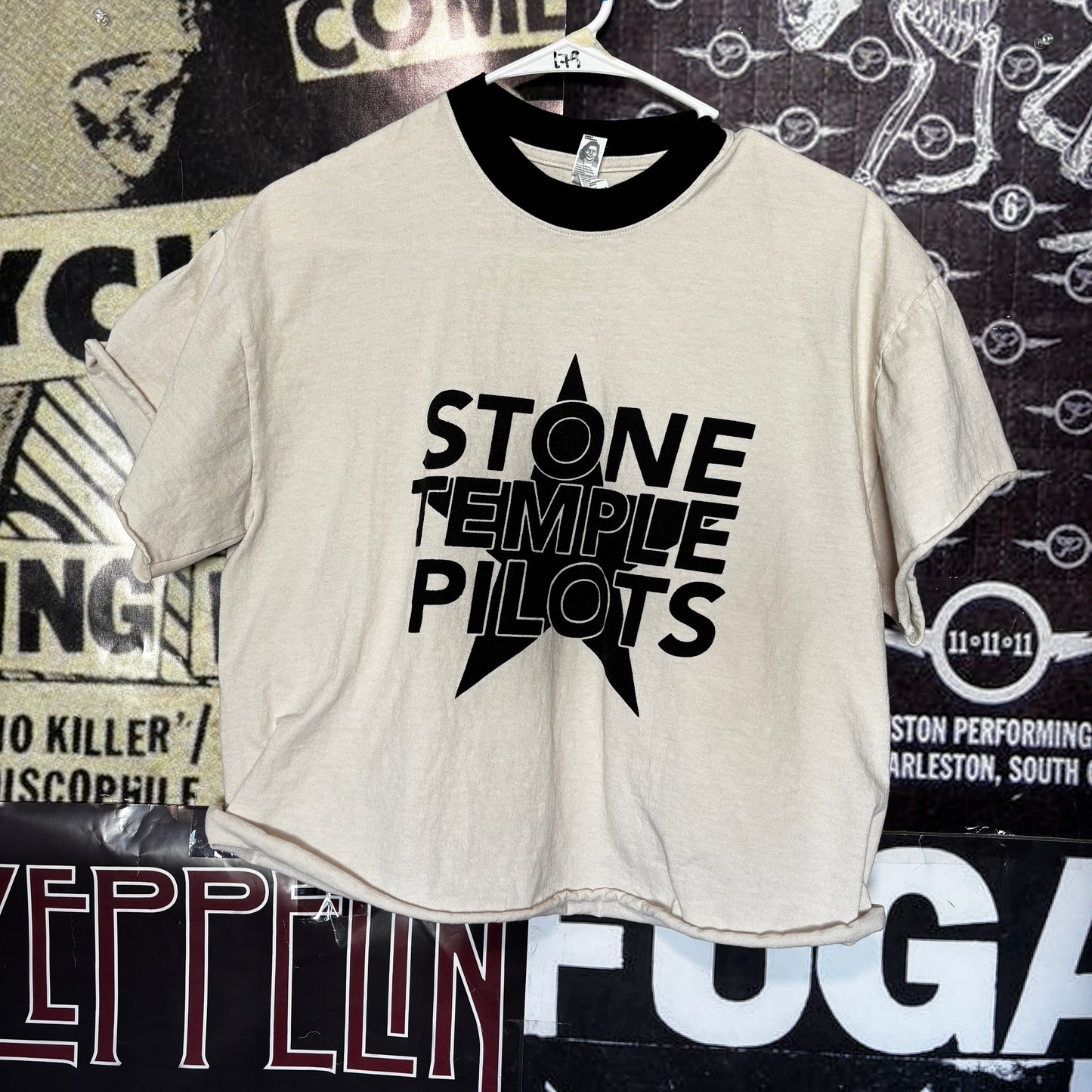 Stone temple ringer cut off t-shirt SM/MED