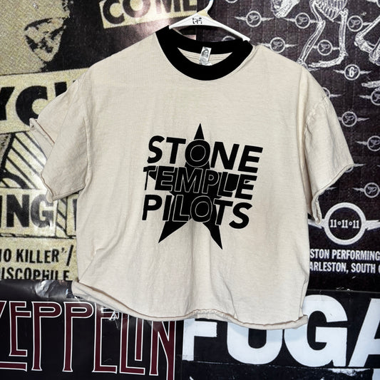 Stone temple ringer cut off t-shirt SM/MED