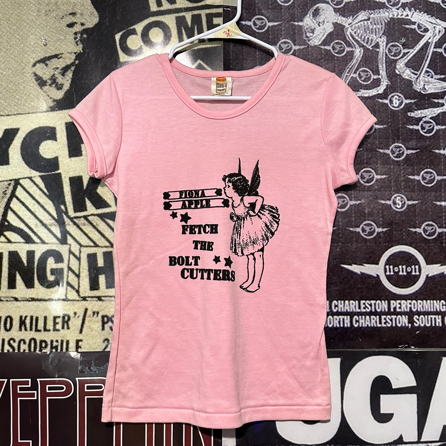 Fiona apple pink babydoll tee