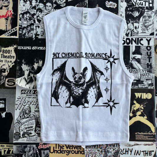 My chemical romance white tank XS