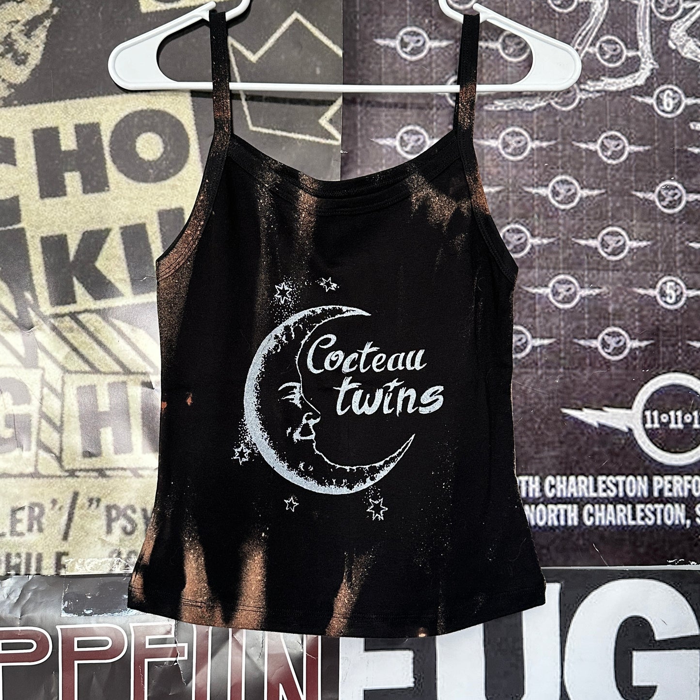 Cocteau twins acid wash baby tank SM/MED