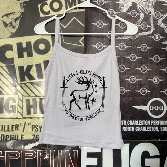 Twin peaks dreaming purple baby tank SM/MED