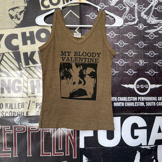 My bloody valentine olive tank SM/MED