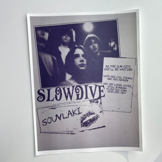SLOWDIVE poster