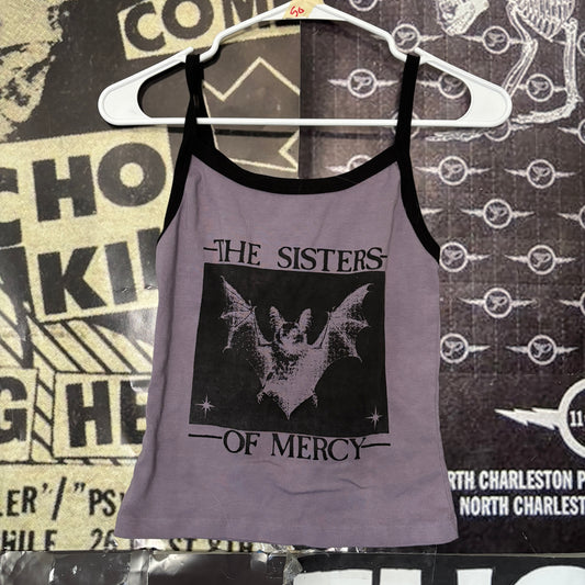 Sisters of mercy purple ringer tank