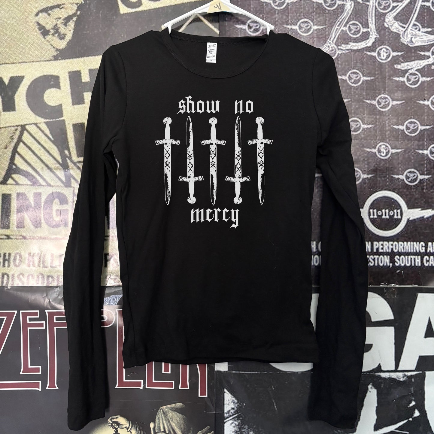 MERCY black baby long sleeve