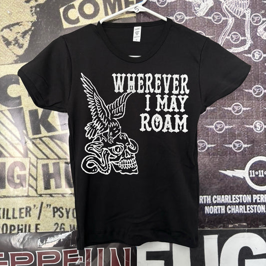 Roam b&w babydoll tee