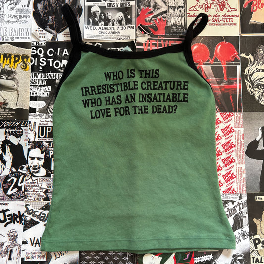 LIVING GIRL LYRICS black/green tank