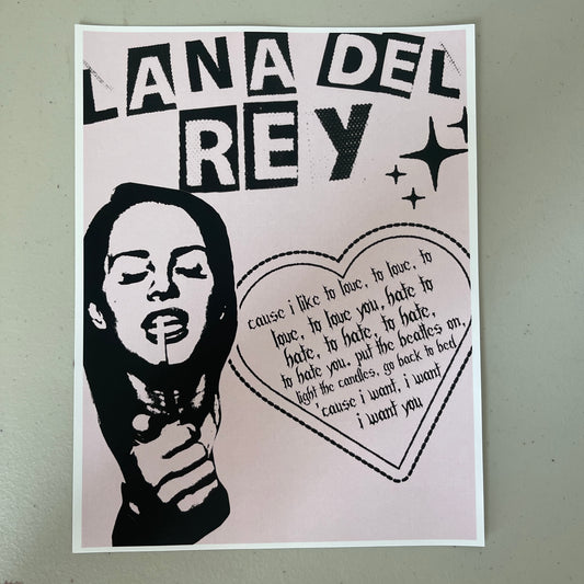 Lana Del Rey poster