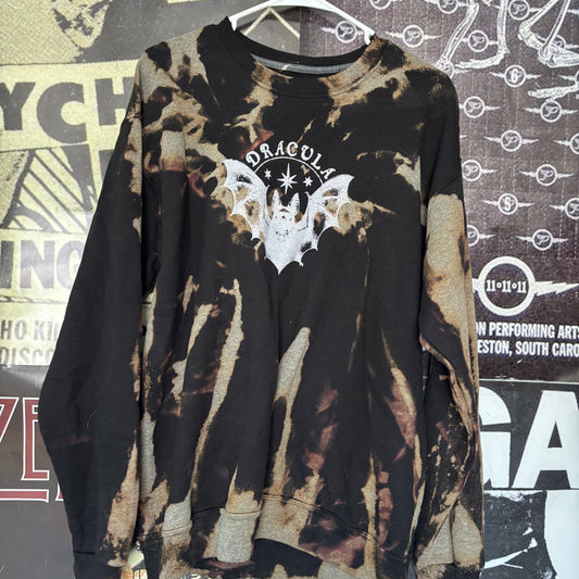 Dracula bleach sweatshirt SM/MED